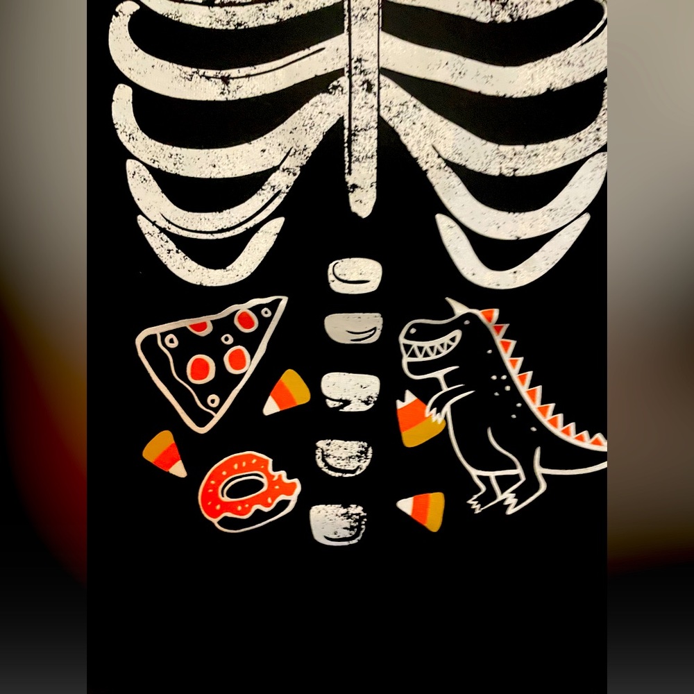 Cat & Jack Glow in the Dark Skeleton Long Sleeves - Size 6 NWOT - Picture 3 of 5